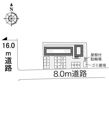 ★手数料０円★札幌市手稲区前田八条 月極駐車場